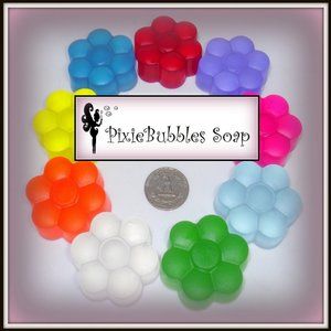 20 Handmade Coconut Glycerin Mini Gift Soaps